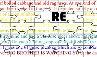 Text with RE