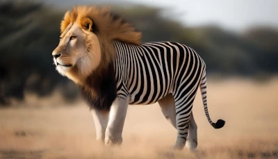 zebra lion hybrid