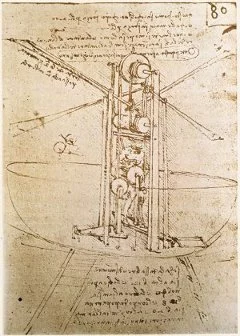 Leonardo Da Vinci Flying Machine