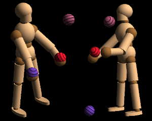 machine learning: robot jugglers