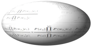 Text classification formula as a sphere