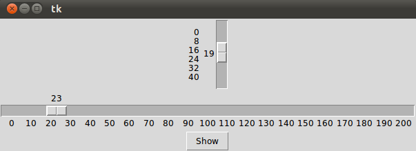 Increasing the length of a slider